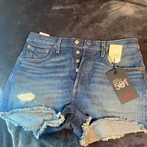 Levi’s Premium 501 signature shorts